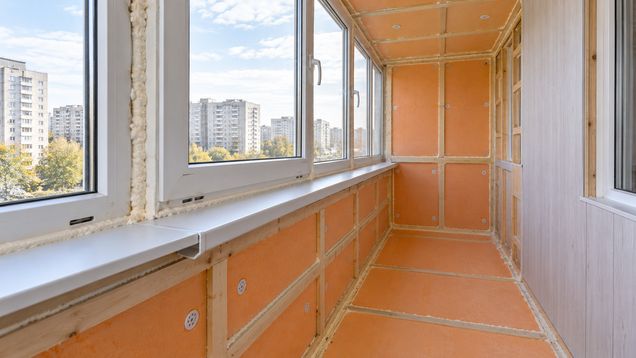Как утеплить балкон